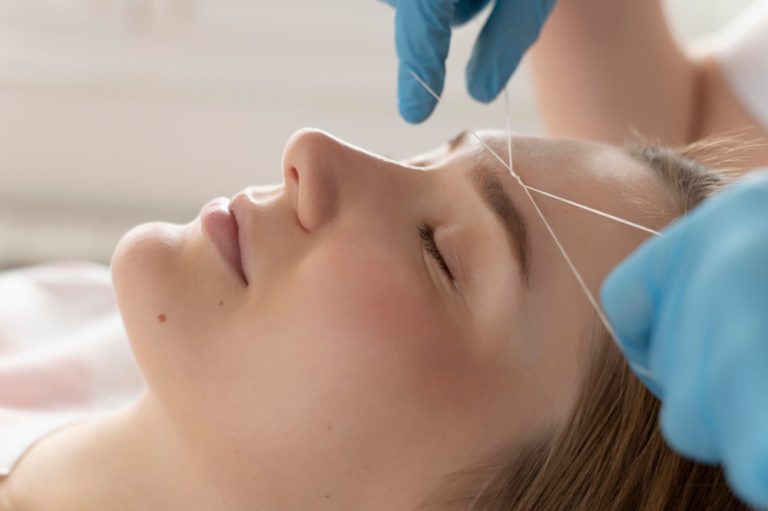 Eyebrow threading at K's iBrows & Lashes Studio, Aubrey TX